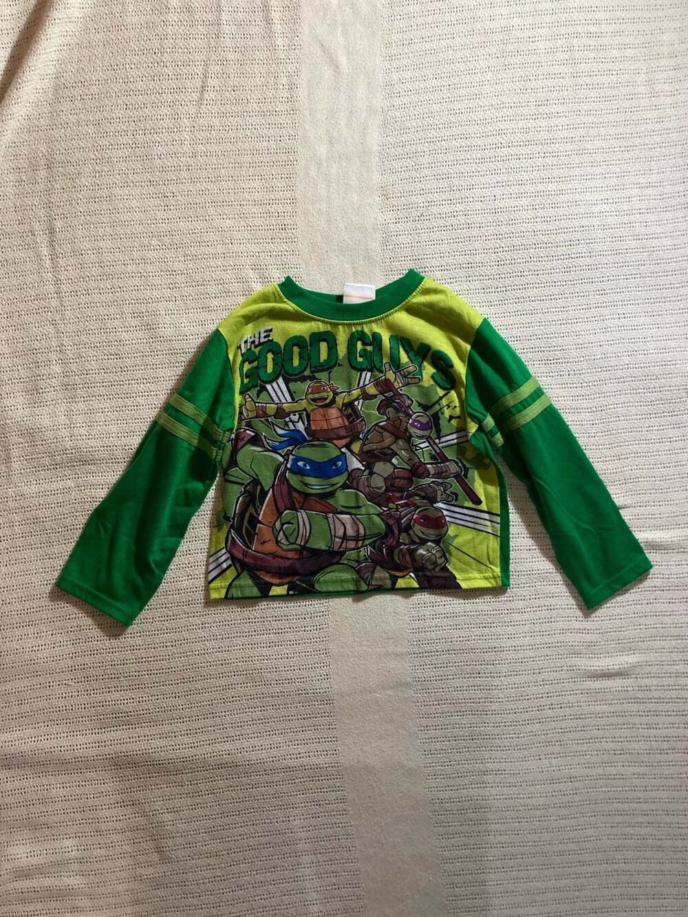 Teenage Mutant Ninja Turtles Long Sleeve PJ Shirt Boys